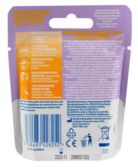 Durex Intense Vibrations Durex