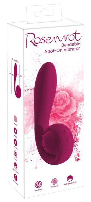Rose Bendable Vibrator You2Toys