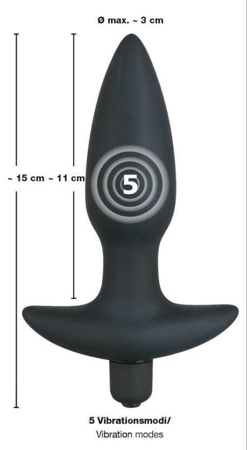 Black Velvet Vibr.Medium Plug Black Velvets Black Velvet Vibr.Medium Plug Black Velvets