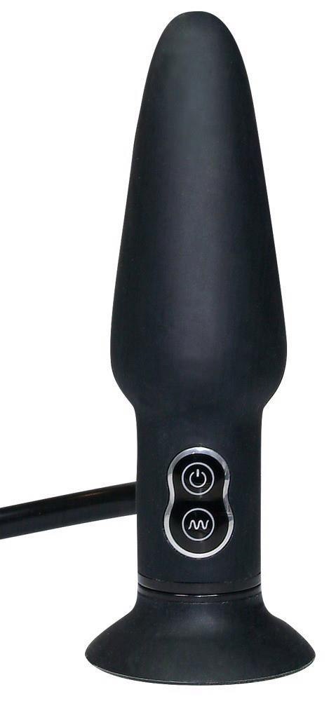 True Black Vibrating Butt Plug You2Toys True Black Vibrating Butt Plug You2Toys