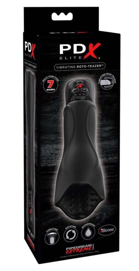PDX Elite Vibrating Roto-Teaze PDX Elite PDX Elite Vibrating Roto-Teaze PDX Elite