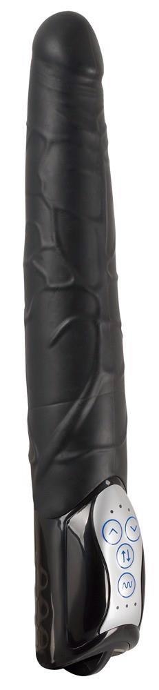 Black Push Thrusting Vibrator You2Toys