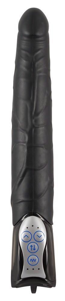 Black Push Thrusting Vibrator You2Toys