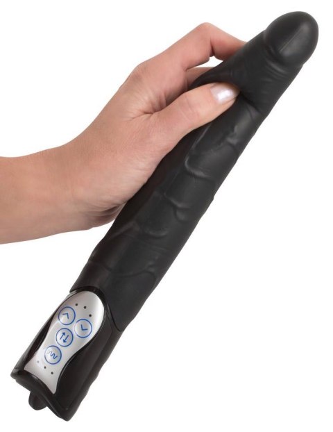 Black Push Thrusting Vibrator You2Toys