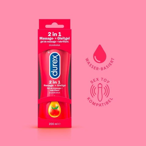 Durex Play 2in1 Mass. Guarana Durex Durex Play 2in1 Mass. Guarana Durex