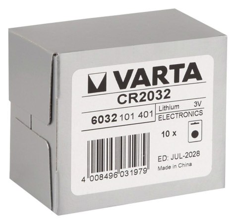 Battery Varta CR2032 10x1 Varta Battery Varta CR2032 10x1 Varta