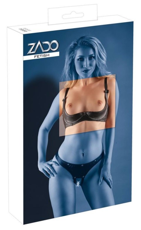 Leather Shelf Bra 75B ZADO