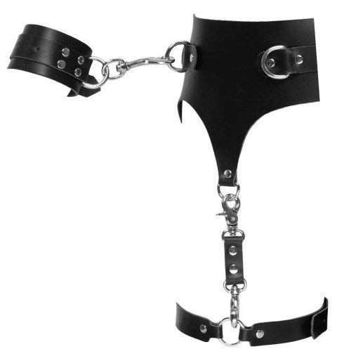Leather Suspender Belt S/M ZADO