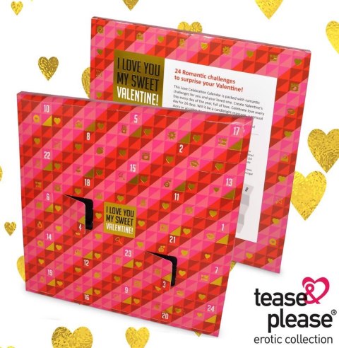 Valentine Challenge Calendar Tease & Please Valentine Challenge Calendar Tease & Please