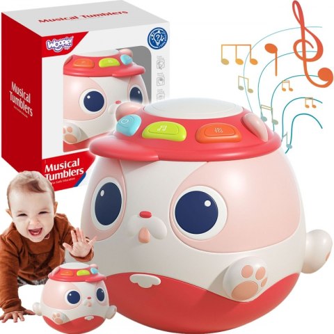 WOOPIE BABY Interaktywna Grająca Kula Piesek Zabawka Muzyczna Woopie WOOPIE BABY Interaktywna Grająca Kula Piesek Zabawka Muzyczna Woopie