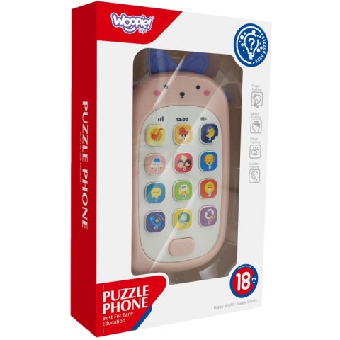 WOOPIE BABY Telefonik Interaktywny Komórka z Dźwiękami Woopie WOOPIE BABY Telefonik Interaktywny Komórka z Dźwiękami Woopie
