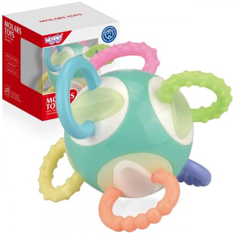 WOOPIE BABY Zabawka Sensoryczna 2w1 Gryzak Grzechotka Motessori Woopie WOOPIE BABY Zabawka Sensoryczna 2w1 Gryzak Grzechotka Motessori Woopie