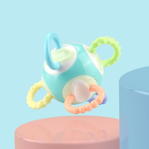 WOOPIE BABY Zabawka Sensoryczna 2w1 Gryzak Grzechotka Motessori Woopie WOOPIE BABY Zabawka Sensoryczna 2w1 Gryzak Grzechotka Motessori Woopie