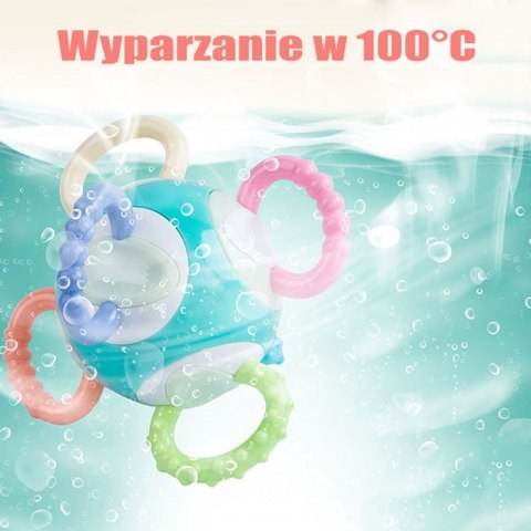 WOOPIE BABY Zabawka Sensoryczna 2w1 Gryzak Grzechotka Motessori Woopie WOOPIE BABY Zabawka Sensoryczna 2w1 Gryzak Grzechotka Motessori Woopie