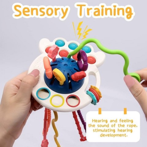 WOOPIE BABY Zabawka Sensoryczna Montessori Gryzak Wielofunkcyjny 0+ Woopie WOOPIE BABY Zabawka Sensoryczna Montessori Gryzak Wielofunkcyjny 0+ Woopie