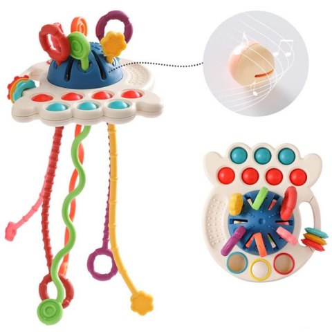 WOOPIE BABY Zabawka Sensoryczna Montessori Gryzak Wielofunkcyjny 0+ Woopie WOOPIE BABY Zabawka Sensoryczna Montessori Gryzak Wielofunkcyjny 0+ Woopie