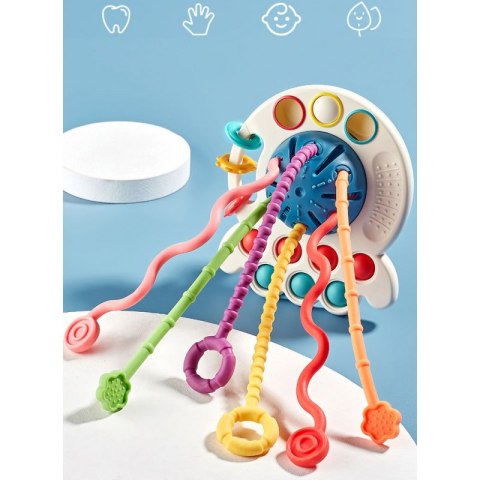WOOPIE BABY Zabawka Sensoryczna Montessori Gryzak Wielofunkcyjny 0+ Woopie WOOPIE BABY Zabawka Sensoryczna Montessori Gryzak Wielofunkcyjny 0+ Woopie