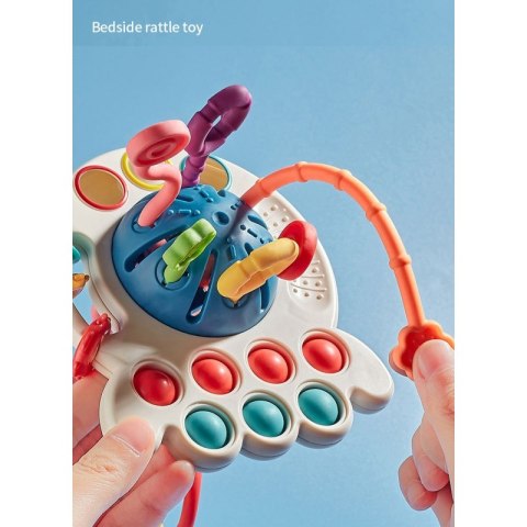 WOOPIE BABY Zabawka Sensoryczna Montessori Gryzak Wielofunkcyjny 0+ Woopie WOOPIE BABY Zabawka Sensoryczna Montessori Gryzak Wielofunkcyjny 0+ Woopie