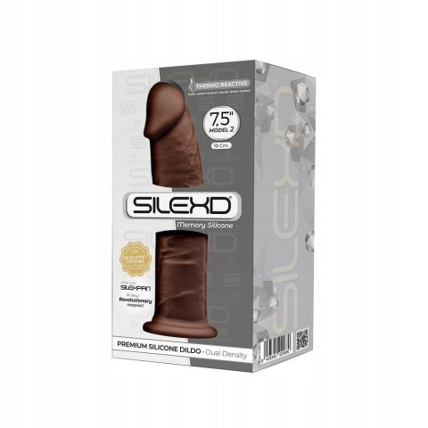 Dildo-SD.Model 2 (7.5"") BROWN BOX Silexd Dildo-SD.Model 2 (7.5"") BROWN BOX Silexd