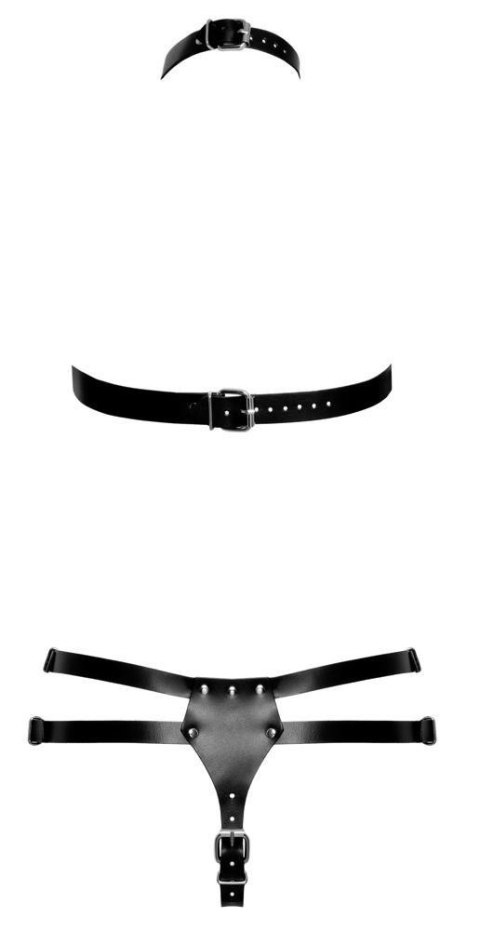Leather Harness Set L/XL ZADO