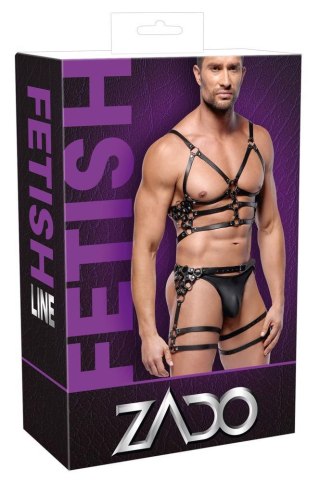 Leather Harness Set M/L ZADO