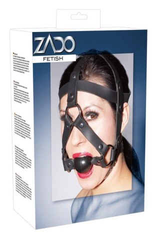 Leather Head Harness & Gag ZADO