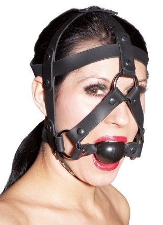 Leather Head Harness & Gag ZADO