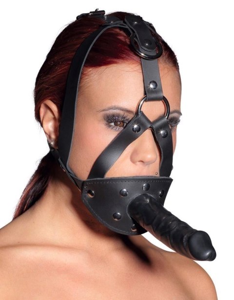 LeatherHead harness with Dildo ZADO