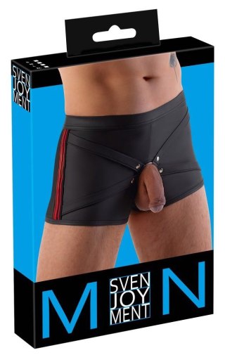M. Pants black/red M Svenjoyment