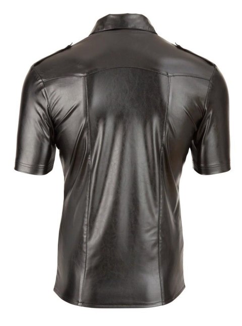 Imitat. Leather Men's Shirt S Svenjoyment