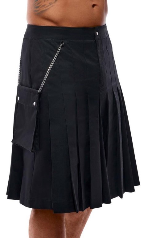 Men's Kilt Black M Svenjoyment