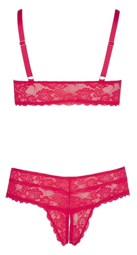 Bra and Red Briefs 3XL Cottelli CURVES Bra and Red Briefs 3XL Cottelli CURVES