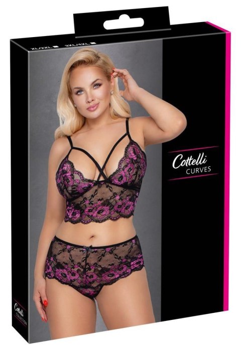 Bra Set Lace XL/2XL Cottelli CURVES Bra Set Lace XL/2XL Cottelli CURVES