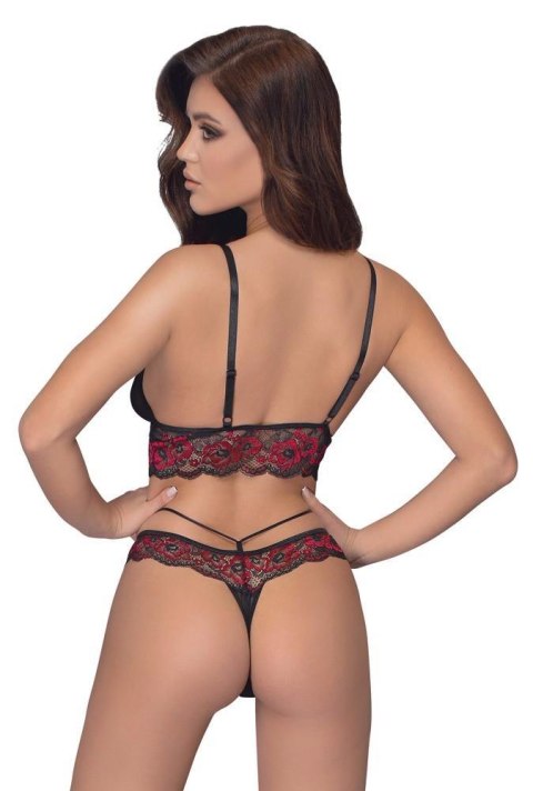 Bra Set black/red S Cottelli LINGERIE Bra Set black/red S Cottelli LINGERIE