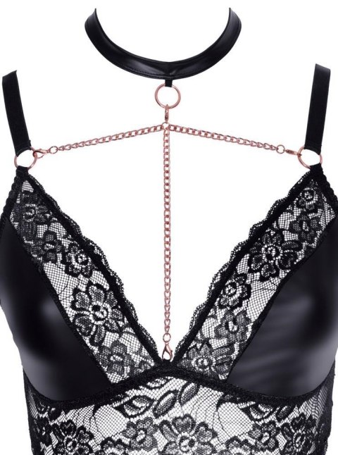 Bra and Suspender Briefs XL Cottelli CURVES Bra and Suspender Briefs XL Cottelli CURVES