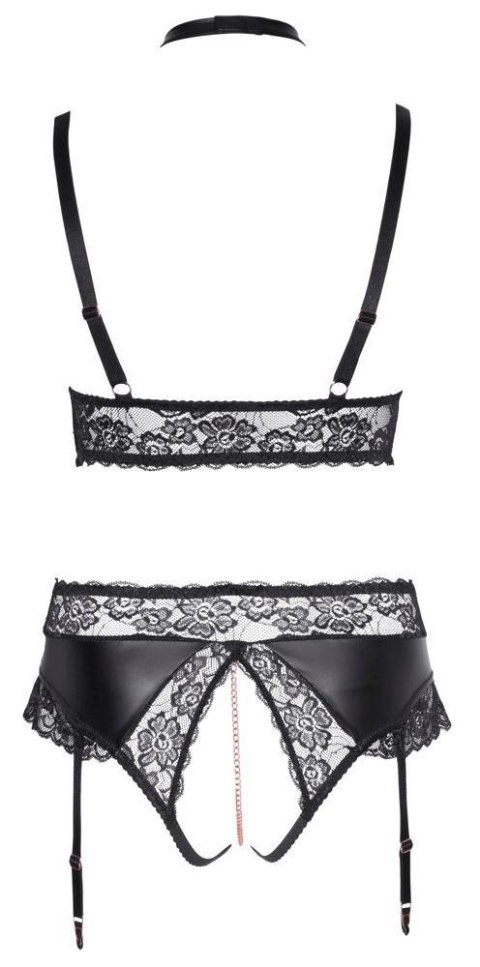 Bra and Suspender Briefs XL Cottelli CURVES Bra and Suspender Briefs XL Cottelli CURVES
