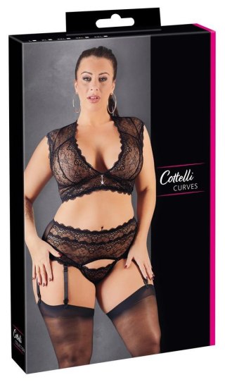 Lace Set black 4XL Cottelli CURVES
