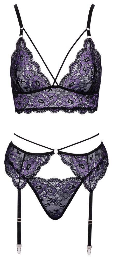 Bra Suspender Set XL Cottelli LINGERIE