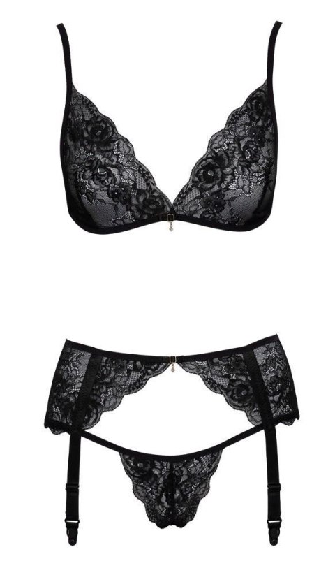 Susp Set black S/M Kissable