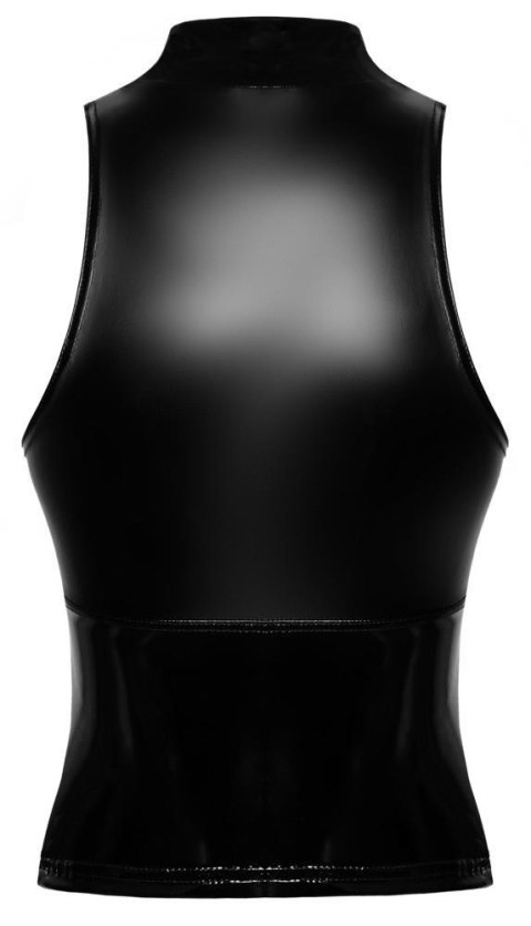 Noir Top w Zip M Noir Noir Top w Zip M Noir