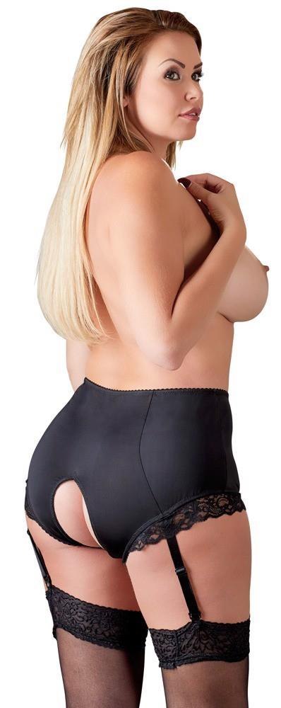 Open Suspender Briefs 2XL Cottelli CURVES Open Suspender Briefs 2XL Cottelli CURVES