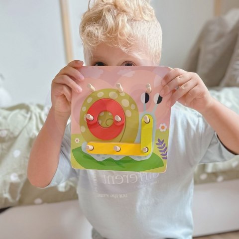 TOOKY TOY Drewniana Układanka Klocki Kołki Wzory Zwierząt do Odtworzenia Certyfikat FSC Tooky Toy TOOKY TOY Drewniana Układanka Klocki Kołki Wzory Zwierząt do Odtworzenia Certyfikat FSC Tooky Toy
