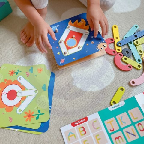 TOOKY TOY Drewniana Układanka Klocki Kołki Wzory Zwierząt do Odtworzenia Certyfikat FSC Tooky Toy TOOKY TOY Drewniana Układanka Klocki Kołki Wzory Zwierząt do Odtworzenia Certyfikat FSC Tooky Toy