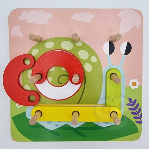 TOOKY TOY Drewniana Układanka Klocki Kołki Wzory Zwierząt do Odtworzenia Certyfikat FSC Tooky Toy TOOKY TOY Drewniana Układanka Klocki Kołki Wzory Zwierząt do Odtworzenia Certyfikat FSC Tooky Toy