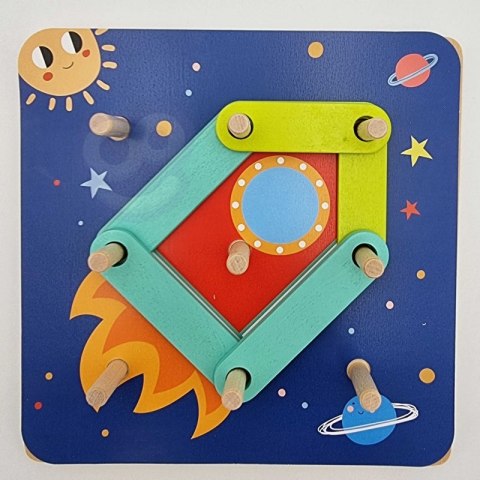 TOOKY TOY Drewniana Układanka Klocki Kołki Wzory Zwierząt do Odtworzenia Certyfikat FSC Tooky Toy TOOKY TOY Drewniana Układanka Klocki Kołki Wzory Zwierząt do Odtworzenia Certyfikat FSC Tooky Toy