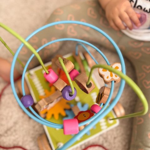 VIGA Labirynt Przeplatanka do Ciągnięcia 2w1 Farma Viga Toys VIGA Labirynt Przeplatanka do Ciągnięcia 2w1 Farma Viga Toys