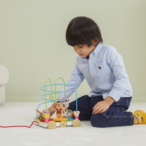 VIGA Labirynt Przeplatanka do Ciągnięcia 2w1 Farma Viga Toys VIGA Labirynt Przeplatanka do Ciągnięcia 2w1 Farma Viga Toys