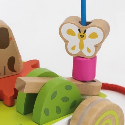 VIGA Labirynt Przeplatanka do Ciągnięcia 2w1 Farma Viga Toys VIGA Labirynt Przeplatanka do Ciągnięcia 2w1 Farma Viga Toys