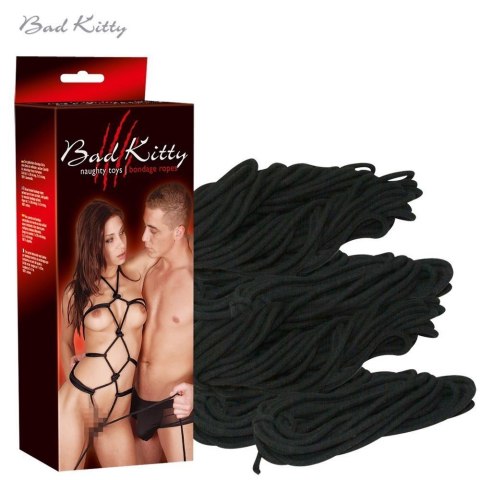 Bondage Ropes black Bad Kitty Bondage Ropes black Bad Kitty