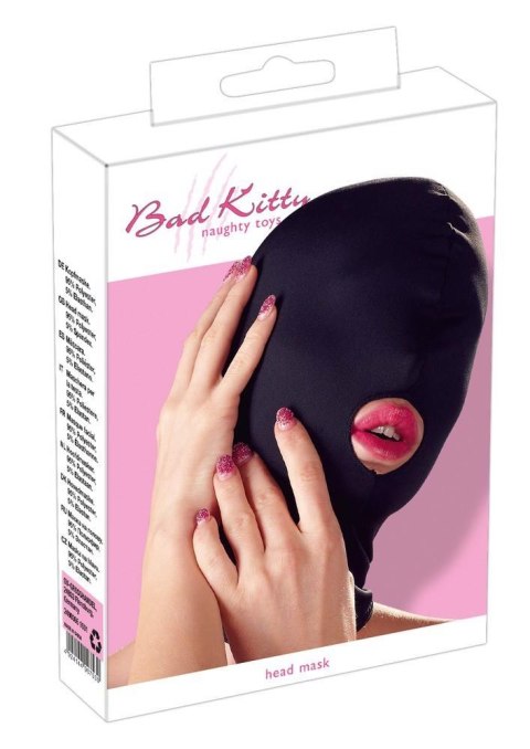 Head mask mouth black BK Bad Kitty Head mask mouth black BK Bad Kitty